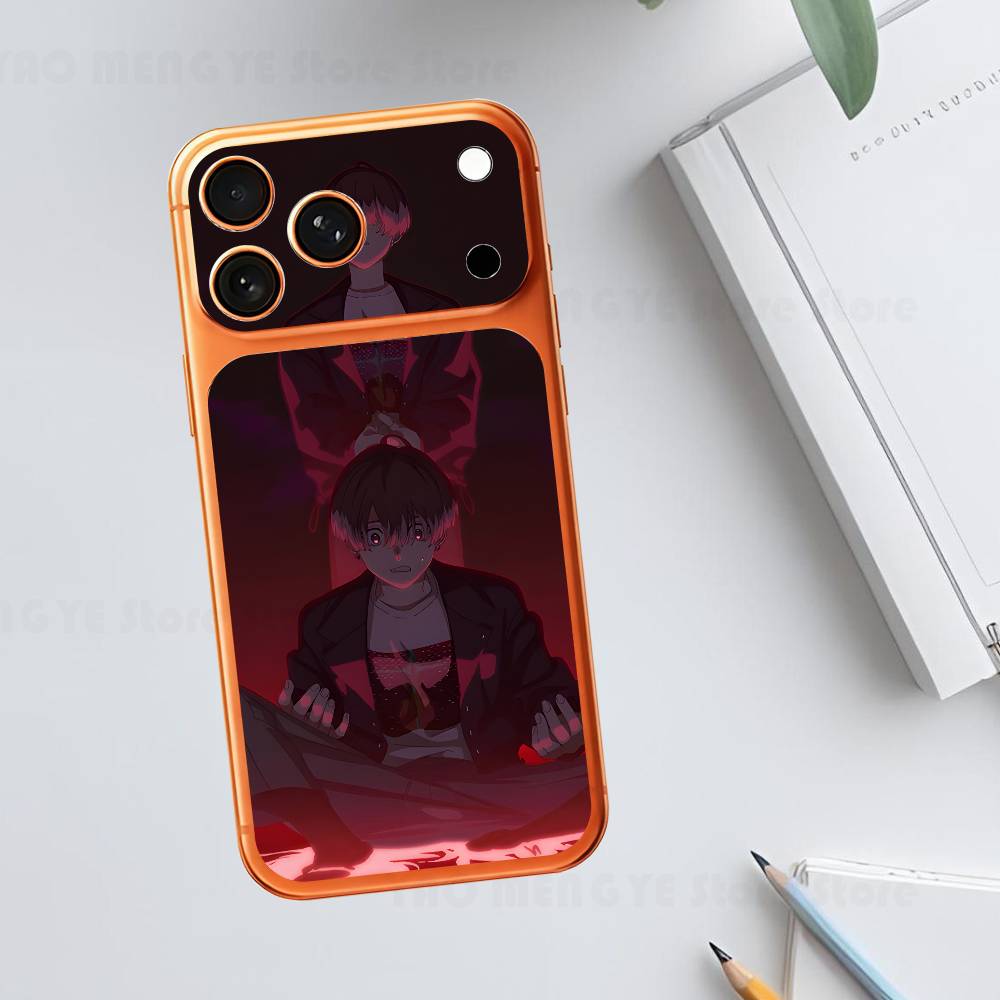MILGRAM H-Haruka Yuno Для iPhone 17 Pro ProMax Задняя Защитная Декоративная Наклейка Задняя Крышка