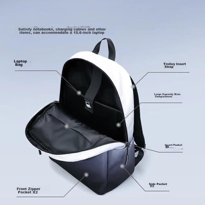 GOLF Travel Backpack, 15.6/16 Inch Laptop Bag, Gradient Design, Business Commute Backpack