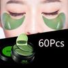 Увлажняющая маска для глаз от мешков под глазами от темных кругов для удаления морщин, зеленые 60 наклеек Seawee Chic