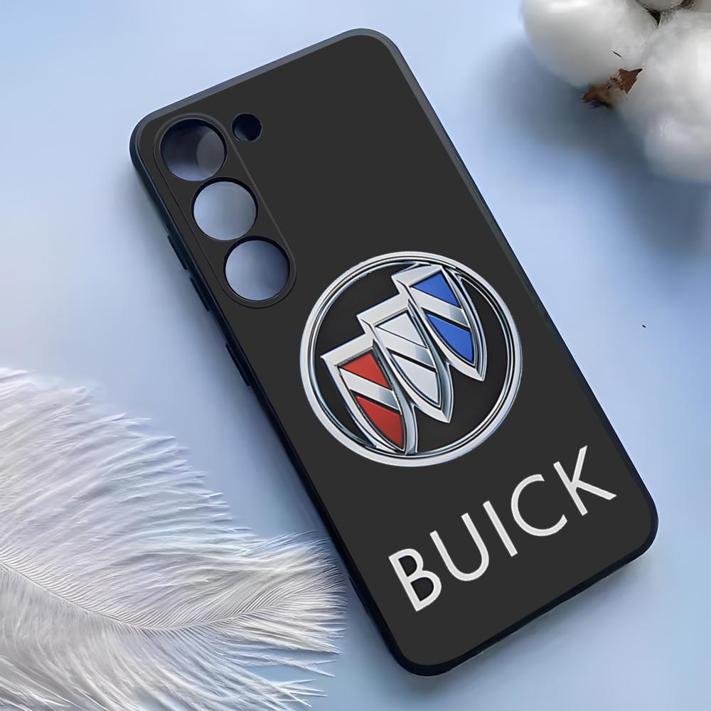 Чехол для телефона с логотипом автомобиля Buick для Samsung S25 Ultra S24 S23 S22 S21 S20 Plus Fe Galaxy A54 A53 A34 A25 Силиконовый чехол