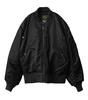 WAIPER US Military First Model Flight Model Inc. MA-1 Jacket, MIL-J-8279 [23WP22] (XXL, BLACK)