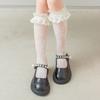 Mesh Lolita Sock Cotton Spandex Girl Long Socks Baby Dress Hollow Mesh Socks