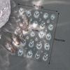 Hollow Out Spray Painted Star Butterfly Nail Stickers Transparent White Pentagram Wearing Nail Stickers Decorations