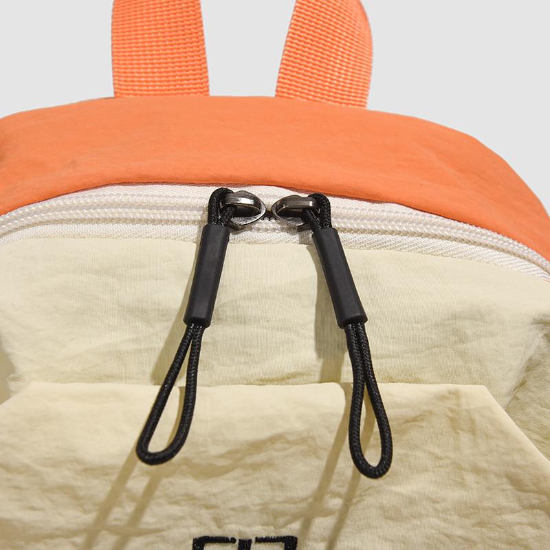 Легкий рюкзак дорожная сумка контрастного цвета школьный портфель для школьников