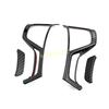 Carbon Fiber Car Steering Wheel Button Frame Trim For - Mitsubishi Pajero Sport Montero Sport L200 Triton