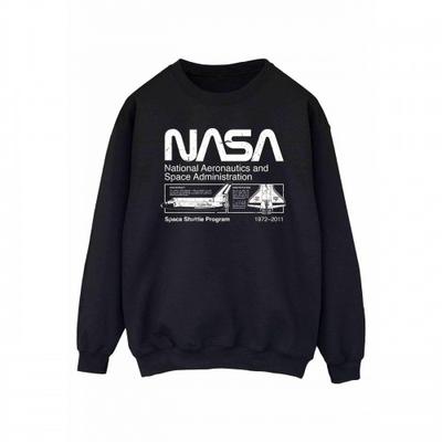 Женская/дамская толстовка Space Shuttle