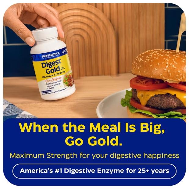 Enzymedica Digest Gold с ATPro, 21 капсула