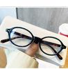 Ретро Овальная Оправа Миопия Анти-Синий Свет Очки Милая Крутая Девушка Черно-Белые Очки Ретро Простые Женские