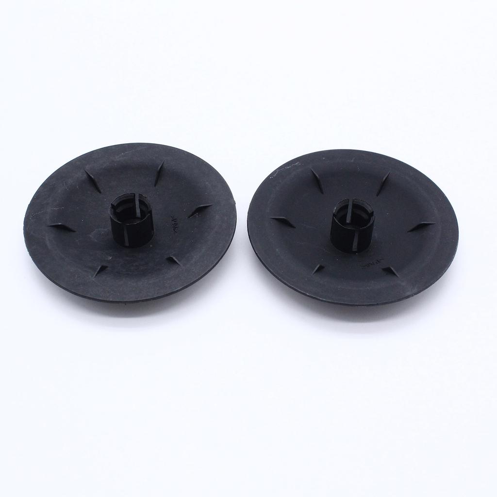 2Pcs Top Shock Absorber Mount Nut Cover Caps for Fiat 500 2007-Onwards / Abarth 51938656 Replacement Accessories Parts