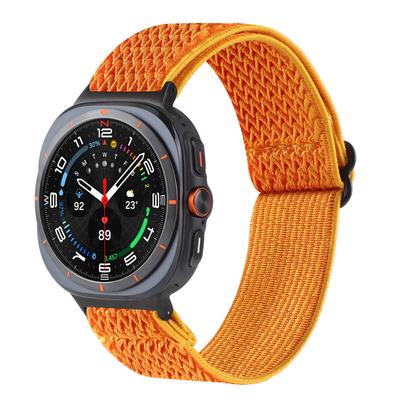 Тканевый ремешок для часов Samsung Galaxy Watch Ultra 47mm с волнообразной текстурой