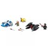 LEGO Star Wars TIE Silencer Microfighters 75196 A-Wing против.