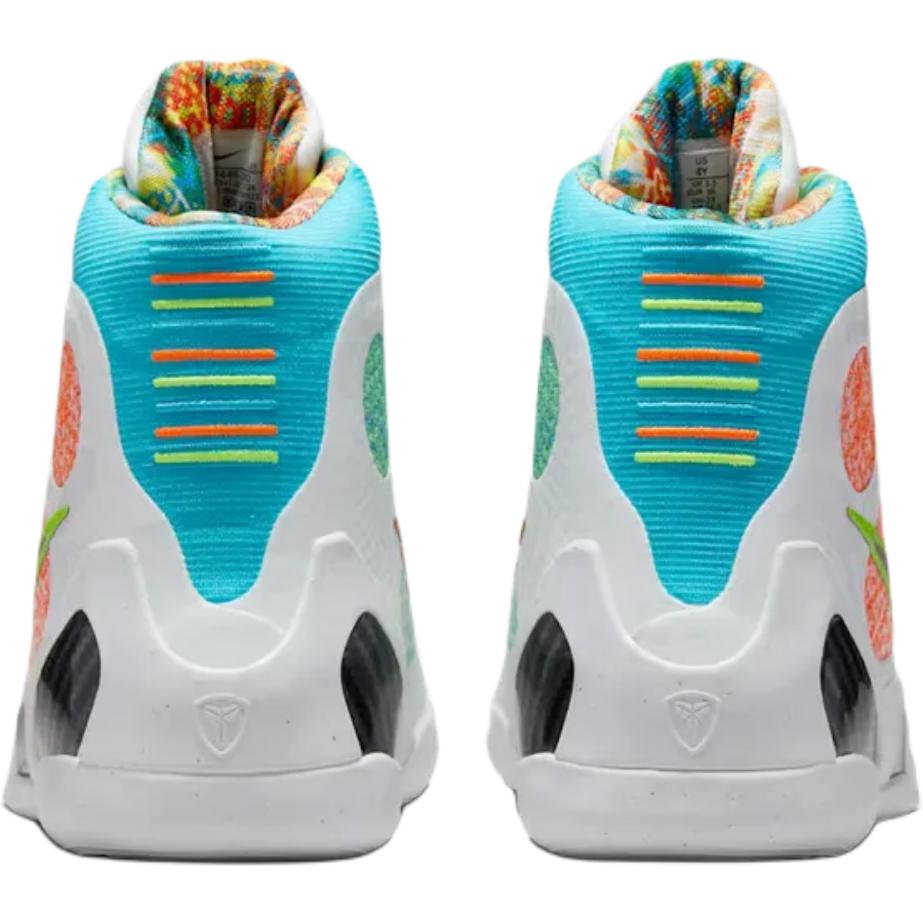 Nike Kobe 9 Elite GS What The Kobe 2025 Kids Sneakers Grey White Reflective-Silver HJ9446-100