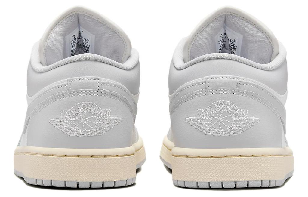 Jordan 1 Низкожирное кокосовое молоко Нейтрально-серый (Женский)