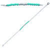 [K0747] - Silver Bracelet 'Mineralia' Turquoise Silver (rhodium-plated) - 40x2 Mm