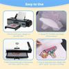 A4 30 Pcs DTF Transfer Film PET Heat Transfer Paper Matte Double-Side Clear Pretreat Sheets for DIY Direct on T-Shirts Bags