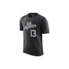 Los Angeles Clippers Paul George 22-23 City Edition Short Sleeve T-Shirt Men Tops Black DV5992-019
