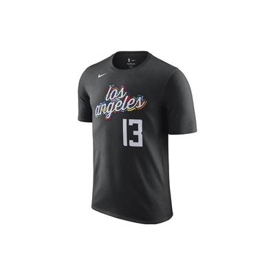 Футболка с коротким рукавом Los Angeles Clippers Paul George 22-23 City Edition, мужская, черная DV5992-019