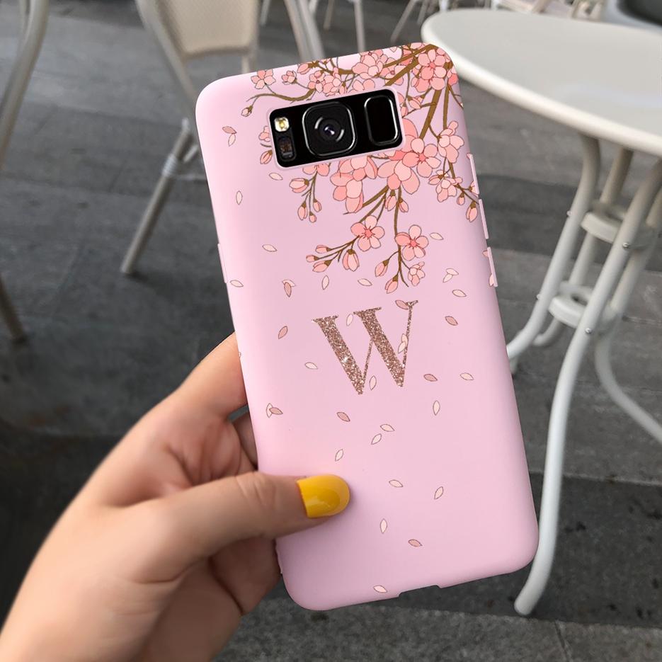 For Samsung Galaxy S8 Case S8+ Cover Luxury Crown Letters Cover Soft Silicone Phone Case For Samsung S8 Plus S 8 GalaxyS8 Bumper