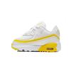 UNDEFEATED x Air Max 90 Низкие кроссовки с амортизацией для малышей Желтый Белый Младенцы и малыши CQ4615-101