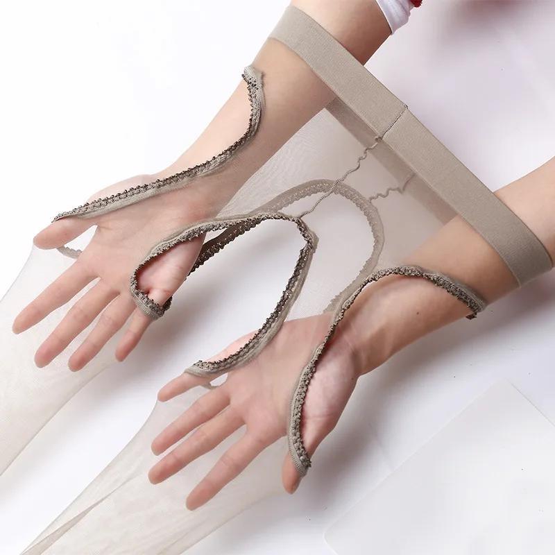 Sexy New 5D Breathable Tights Open Transparent Crotchless Women Pantyhose Ultra-thin Nylon Tights Stretchy Stockings Female Girl