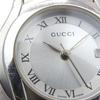 Gucci Часы 5500L Серебристый циферблат Нержавеющая сталь Кварцевые Аналоговый дисплей Женские Б/У