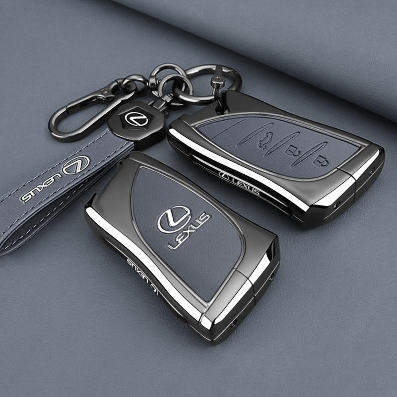 DMTZ1 Zinc Alloy leather Key Case Shell Car Key Cover For Lexus NX ES UX US RC LX GX IS RX 200 250h 350h LS 450h 260h 300h UX200