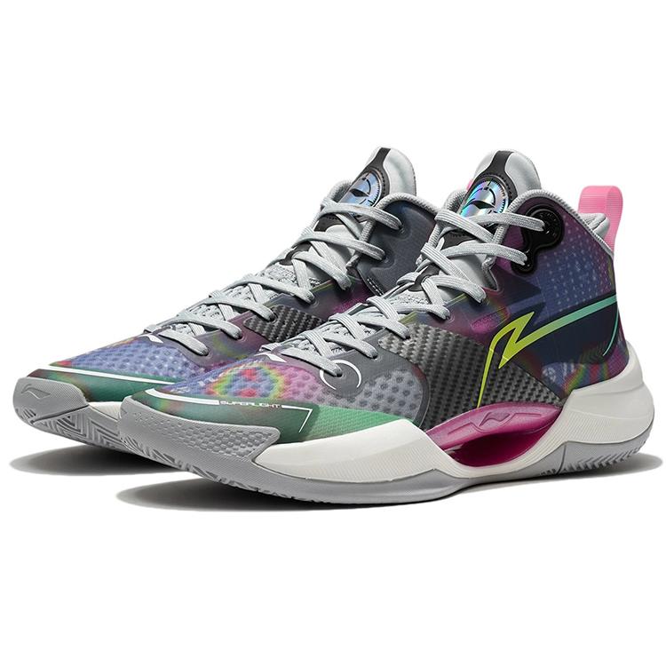 Баскетбольные кроссовки Li Ning мужские средние Кирпично-серые ABAS027-6