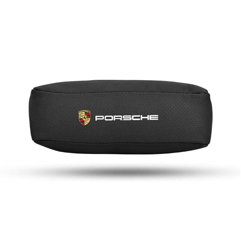 Автомобильная подушка для головы и шеи, защита ремня безопасности, наплечник для Porsche Panamera Cayenne Taycan 911 718 Macan Carrera-GT 928 968