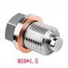 Магнитная сливная пробка M14*1.5 для Honda, Ford, Hyundai, Mazda - Сильный магнитный болт поддона картера.