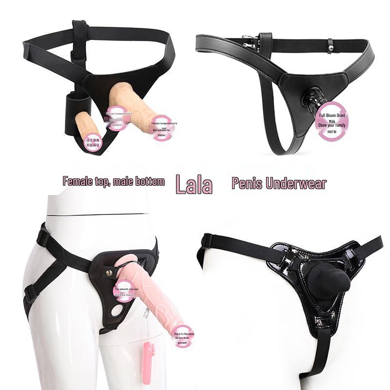 Носимое Двойное Накладное Нательное Белье-Дилодо для Женских Доминантных и Мужских Подчиненных Сценариев