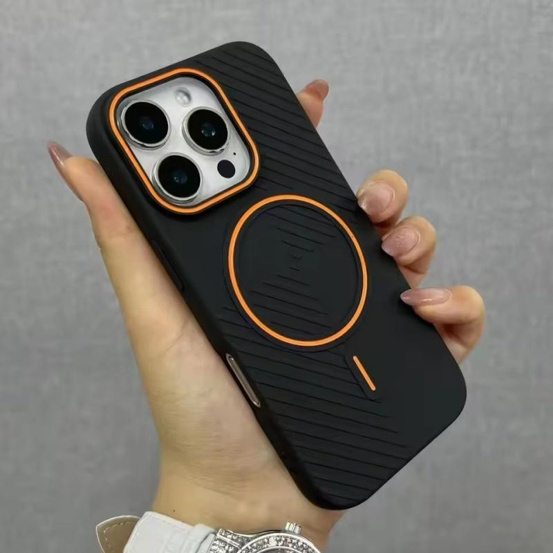 Ультратонкий магнитный чехол для телефона ярких цветов для iPhone 17 16 15 14 Plus 13 12 11 16 Pro Max MagSafe Беспроводная зарядка Матовый мягкий чехол