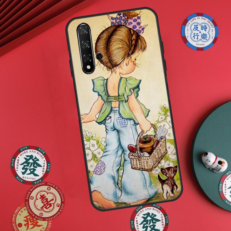 Чехол Sarah Kay для Huawei Nova 11 Pro 9 10 SE Y70 Y60 Y90 Y61 Y91 Y73 Y72 12s 12i 11i 8i P30 P40 Lite