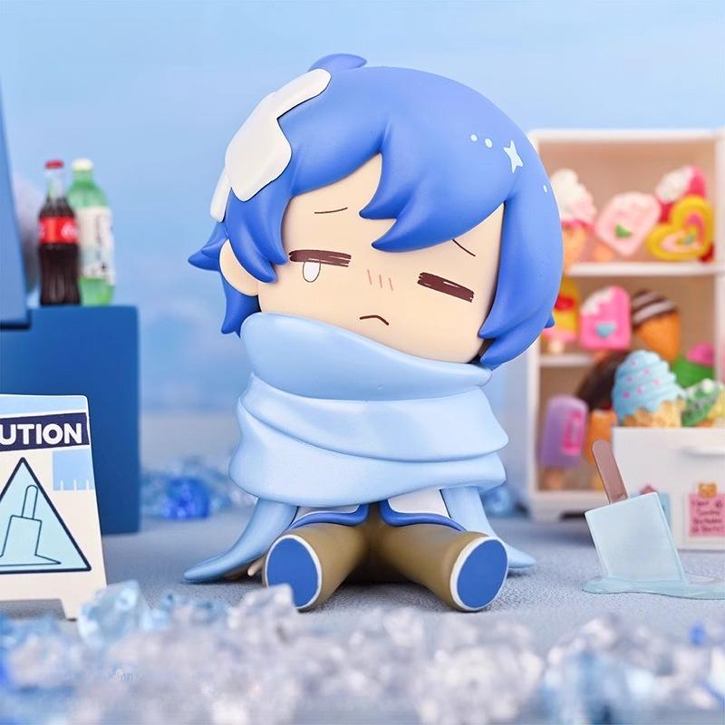 Милая Hatsune Miku Серия Падающие Фигурки-Сюрприз Игрушки Модели Фигурка Аниме Vocaloid Коллекция Украшений Коробка-Сюрприз Подарок Девочке на День Рождения