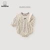 Guaiqi Bear Infant Girl's Long-Sleeve Cotton Bodysuit