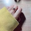 Punk Vintage Evil Wing Rings for Women Men Couple Wedding Opening Angel Wing Ring Jewelry Gift