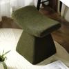 Nordic Ottoman Пуф для сидения Табурет Мебель для гостиной Входная веранда Ткань Низкие табуреты для пеленания Пуфы Деревянный туалетный столик