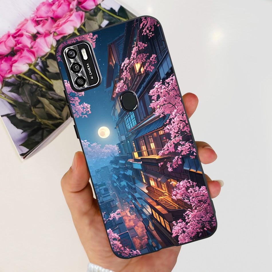 Для ZTE Blade A7s 2020 Чехол Zte A7020 Blade A7s 2020 Модный Крутой Рисунок Черный Силиконовый Мягкий Чехлы для Телефона
