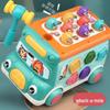 705 Kids' Whack-a-Mole Cartoon Bus: Bilingual Car Whacking Game