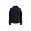 Polo FW22 Logo Embroidered Single-Breasted Polo Jacket Men Jacket Blue 710876600-001