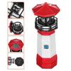 Solar Powered LED Lighthouse Lamp Rotating Beam Lantern Lighthouse  Courtyard Decoration