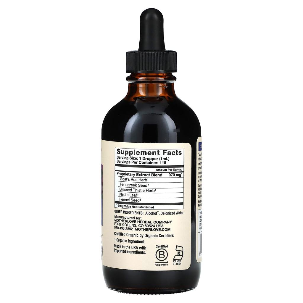 Special Mixture for Breastfeeding, Milk Supplementation, 118Ml (4Fl Oz)