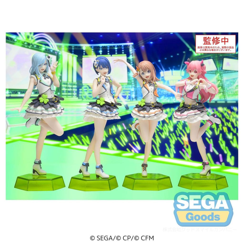 SEGA GOODS Hinomori Shizuku 16cm Hatsune Miku Colorful Desktop Decoration Fig. Stage!