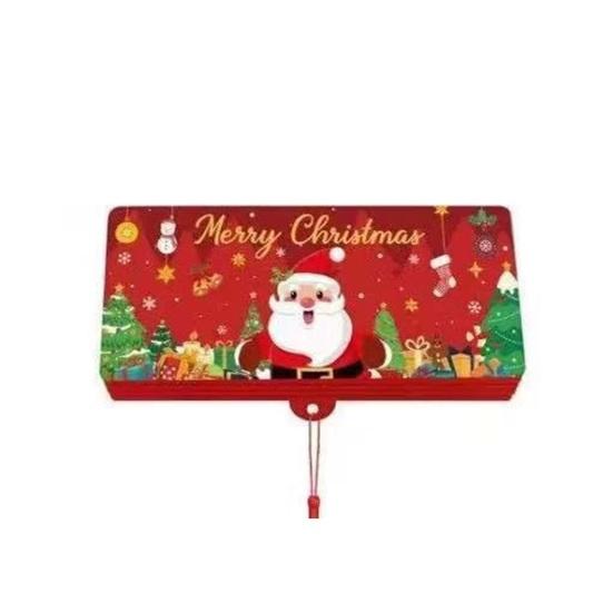 Christmas Cash Gift Envelope Money Gift Card Holder for Cash Surprise DIY Holiday Money Envelope with 10 Slots for Men Women