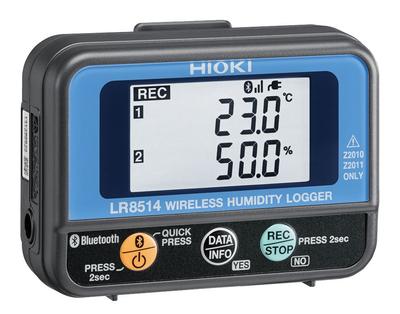 HIOKI LR8514 беспроводной регистратор температуры и влажности, компактный, маленький, сделанный в Японии, температура, влажность, связь по Bluetooth