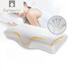 Ортопедическая подушка из пены с эффектом памяти, защита шеи, медленный отскок, подушка с эффектом памяти, в форме бабочки, здоровье шейного отдела шеи