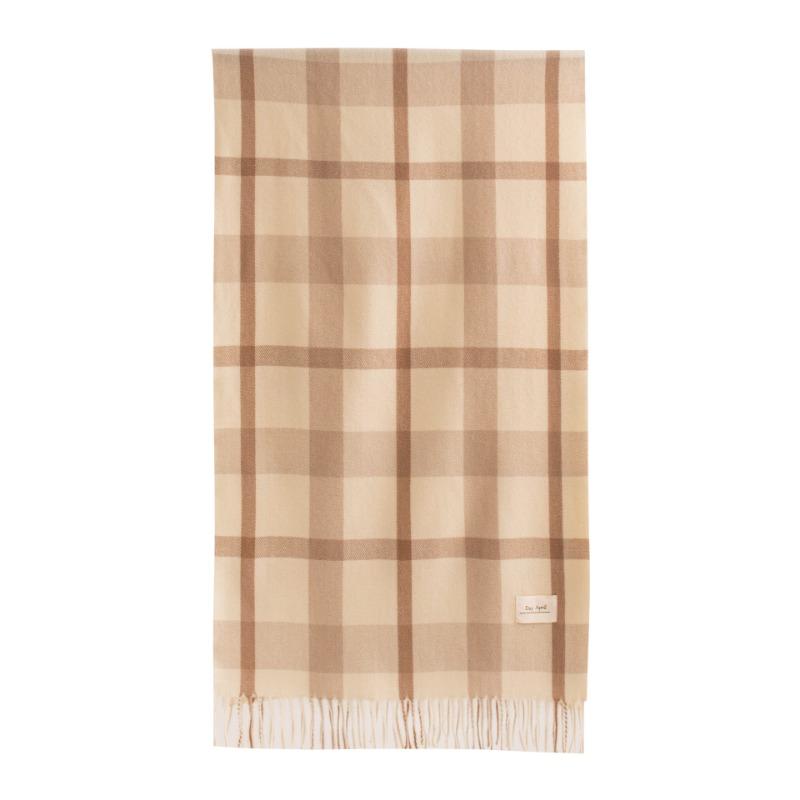 Plaid Scarf Autumn and Winter Imitation Cashmere Shawl Warm Scarf Versatile Fringe Fashion High-end New Style Thickened for Men and Women