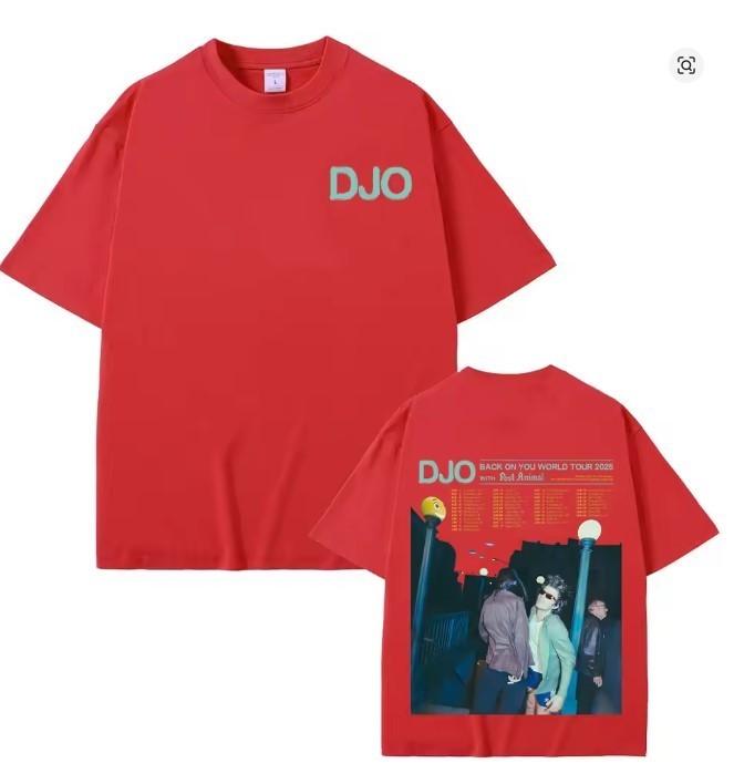 Футболки Djo Back on You World Tour 2026 Джо Керри Подарок для новых фанатов Футболка Унисе