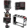 Insta360 Ace Pro Pro Compatible Cage Aluminum Alloy Quick Release Protective Frame Camera Protective Case with Cold Shoe Groove and Screw Can Be