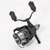 Gomexus Reel Handle with Handle Knob Compatible with Daiwa Twin and Luvius Spinning Replacement Double Forged Carbon Smooth Reel Modification Part for