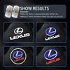 Для LEXUS IS FSPORT IS250 IS300 IS350 UX UX300h UX260h UX200 Светодиодный проектор логотипа приветствия на дверь автомобиля, светильник-призрак, аксессуар